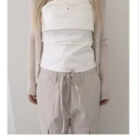 아워캐비넷 drape shirring top